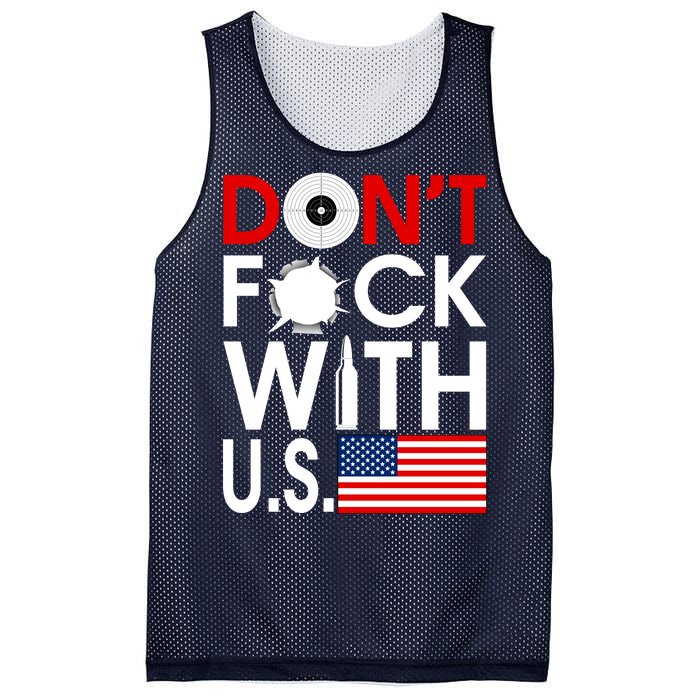 Don't F*ck With US Mesh Reversible Basketball Jersey Tank