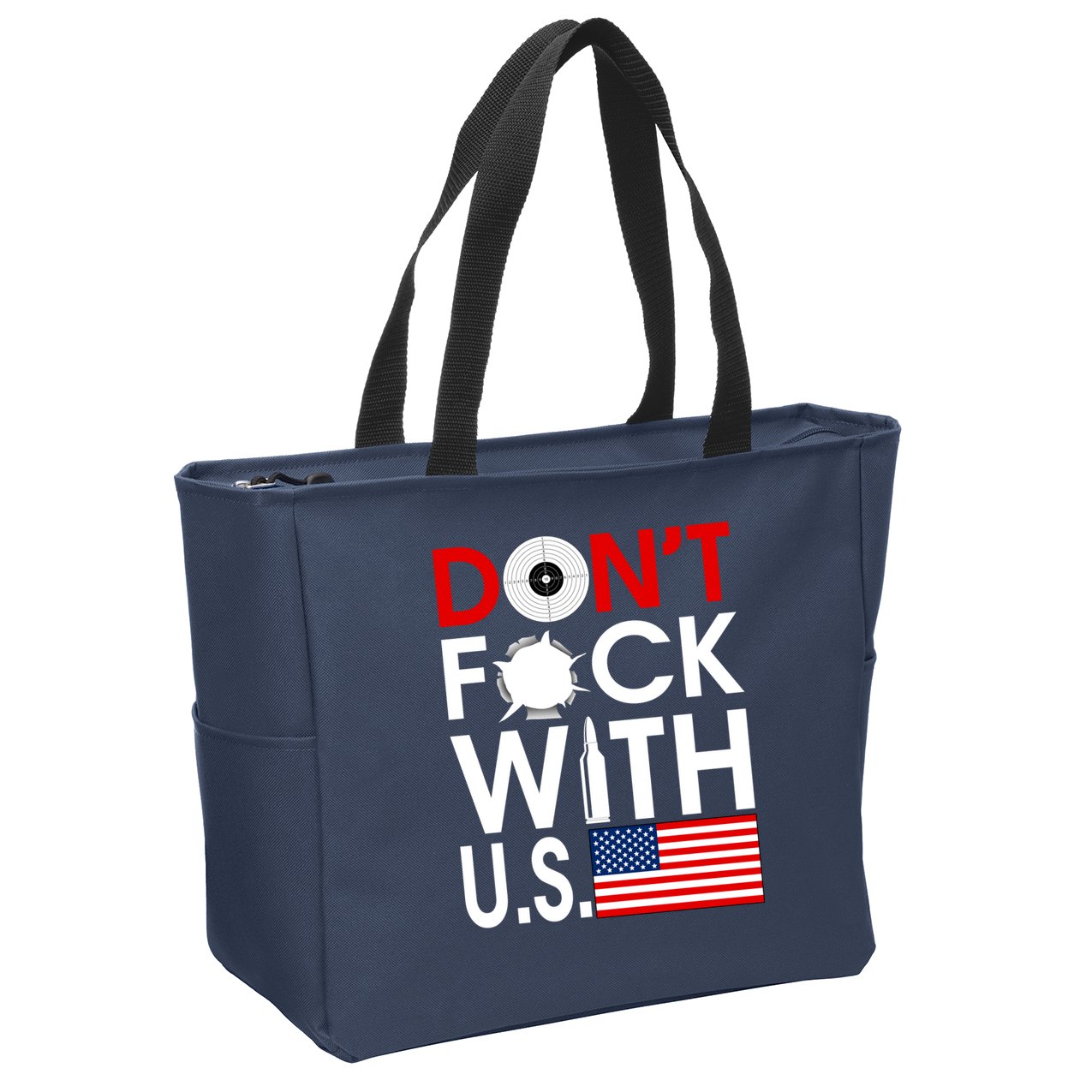 Don't F*ck With US Zip Tote Bag