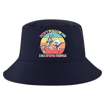 Don't Follow Me I Do Stupid Things Scuba Diver Cool Comfort Performance Bucket Hat