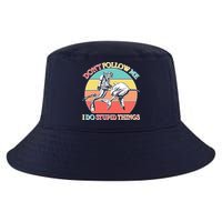 Don't Follow Me I Do Stupid Things Scuba Diver Cool Comfort Performance Bucket Hat