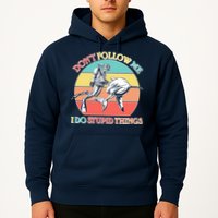 Don't Follow Me I Do Stupid Things Scuba Diver Hoodie