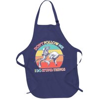 Don't Follow Me I Do Stupid Things Scuba Diver Apron