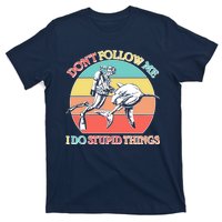 Don't Follow Me I Do Stupid Things Scuba Diver T-Shirt