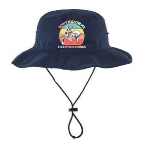 Don't Follow Me I Do Stupid Things Scuba Diver Legacy Cool Fit Booney Bucket Hat