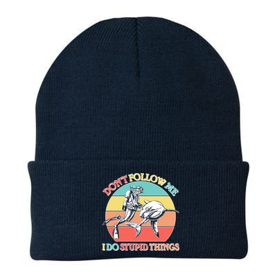 Don't Follow Me I Do Stupid Things Scuba Diver Beanie