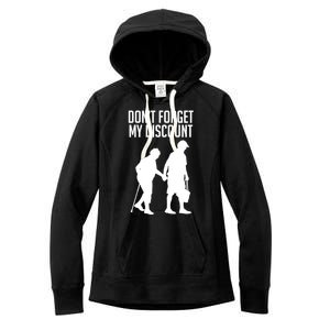 Don't Forget My Discount Women's Fleece Hoodie