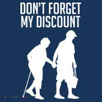 Don't Forget My Discount Drawstring Bag
