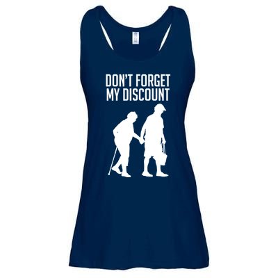 Don't Forget My Discount Ladies Essential Flowy Tank