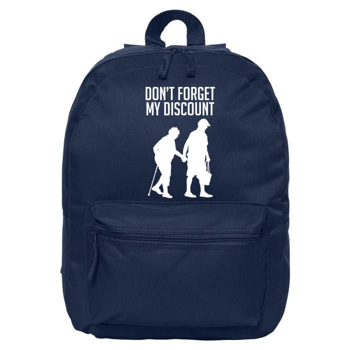 Don't Forget My Discount 16 in Basic Backpack