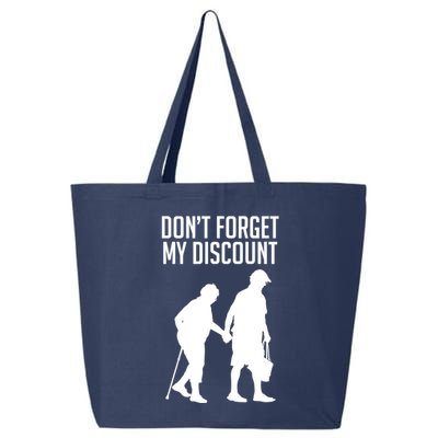 Don't Forget My Discount 25L Jumbo Tote