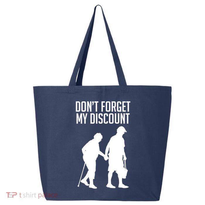 Don't Forget My Discount 25L Jumbo Tote