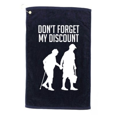 Don't Forget My Discount Golf Towel
