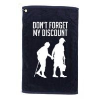 Don't Forget My Discount Golf Towel