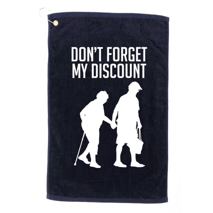 Don't Forget My Discount Golf Towel