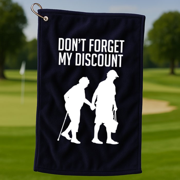 Don't Forget My Discount Golf Towel