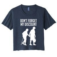 Don't Forget My Discount Women's Crop Top Tee