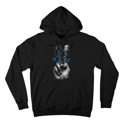 Don't Fret Peace Guitar Music Hoodie