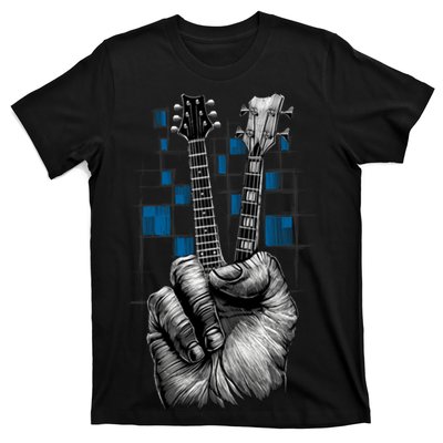 Don't Fret Peace Guitar Music T-Shirt