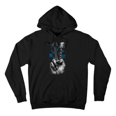 Don't Fret Peace Guitar Music Tall Hoodie