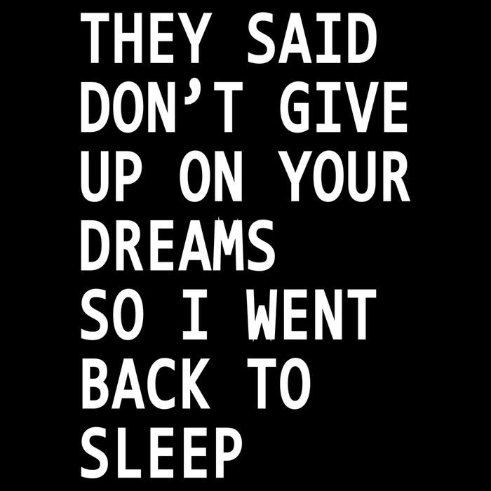 Don't Give Up On Your Dreams Back To Sleep Impact Tech Backpack