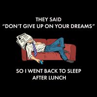 Don't Give Up On Your Dreams Funny Impact Tech Backpack