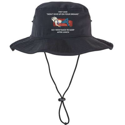 Don't Give Up On Your Dreams Funny Bucket Hat