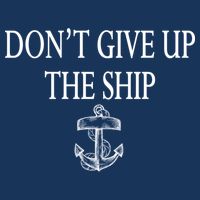 Don't Give Up The Ship Flatbill Hat