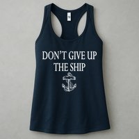 Don't Give Up The Ship Womens Tank Top