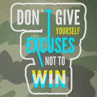 Don't Give Yourself Excuses Not To Win Legacy Tie Dye Trucker Hat