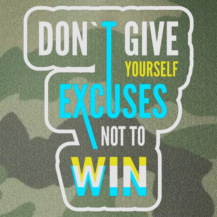 Don't Give Yourself Excuses Not To Win Legacy Tie Dye Trucker Hat