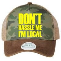 Don't Hassle Me I'm Local Funny Spring Break Beach Surfing Legacy Tie Dye Trucker Hat