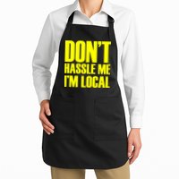 Don't Hassle Me I'm Local Funny Spring Break Beach Surfing Apron