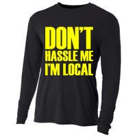 Don't Hassle Me I'm Local Funny Spring Break Beach Surfing Cooling Performance Long Sleeve Crew