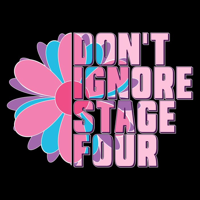 Don't Ignore Stage Four Breast Cancer Awareness Sweatshirt