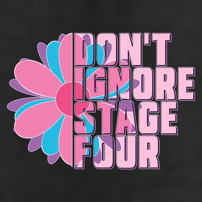 Don't Ignore Stage Four Breast Cancer Awareness Hat