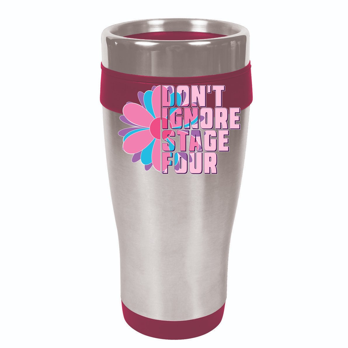 Don't Ignore Stage Four Breast Cancer Awareness Toddler Fine Jersey T-Shirt