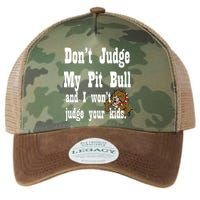 Don't Judge My Pit Bull Legacy Tie Dye Trucker Hat