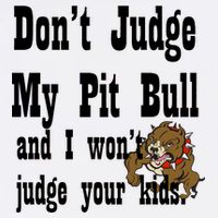 Don't Judge My Pit Bull Garment-Dyed Sweatshirt