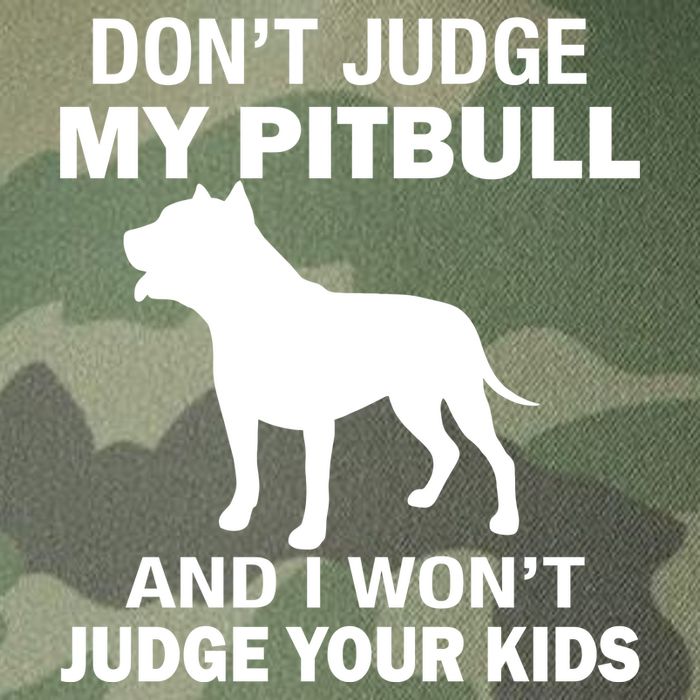 Don't Judge My Pitbull I Won't Judge Your Kids Legacy Tie Dye Trucker Hat