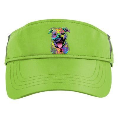 Don't Judge My Pitbull Won't Judge Your Kids Adult Drive Performance Visor