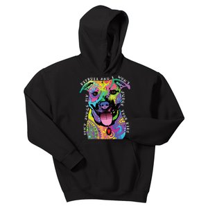 Don't Judge My Pitbull Won't Judge Your Kids Kids Hoodie