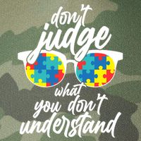 Don't Judge What You Don't Understand Autism Awareness Legacy Tie Dye Trucker Hat