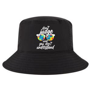 Don't Judge What You Don't Understand Autism Awareness Cool Comfort Performance Bucket Hat