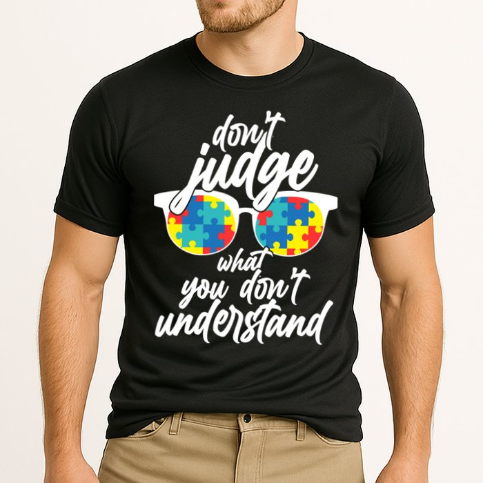 Don't Judge What You Don't Understand Autism Awareness Performance Shirt