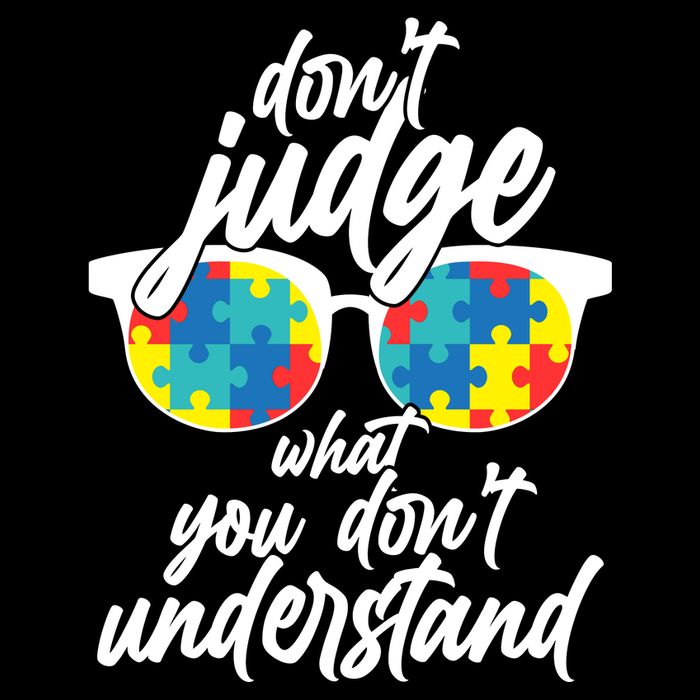 Don't Judge What You Don't Understand Autism Awareness Apron
