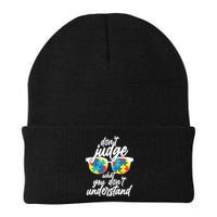 Don't Judge What You Don't Understand Autism Awareness Beanie