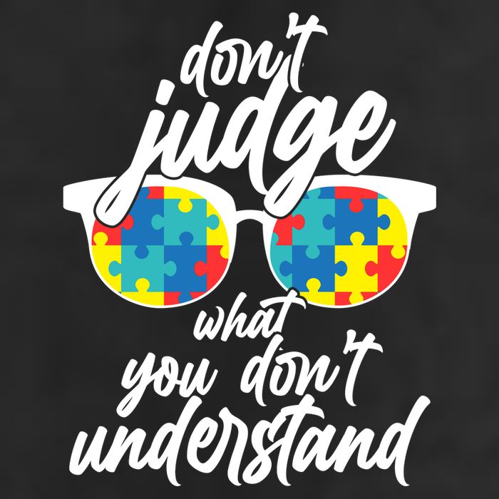Don't Judge What You Don't Understand Autism Awareness Beanie