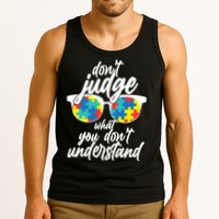 Don't Judge What You Don't Understand Autism Awareness Tank Top