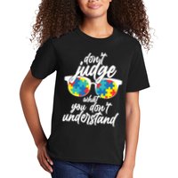 Don't Judge What You Don't Understand Autism Awareness Kids T-Shirt
