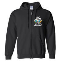 Don't Judge What You Don't Understand Autism Awareness Full Zip Hoodie